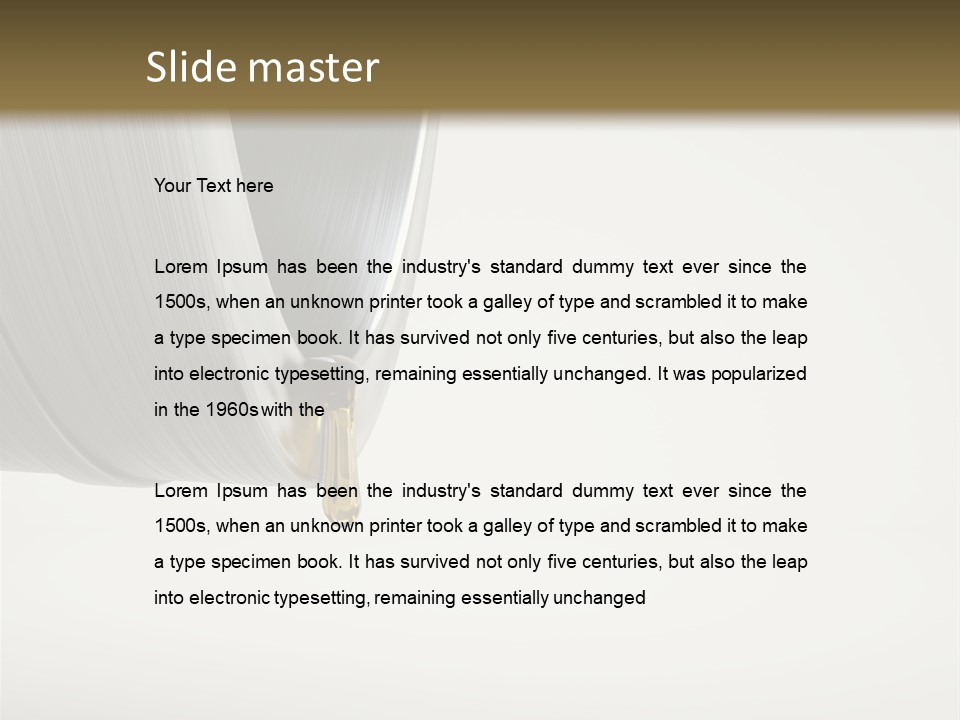 Oil Industry Energy Biofuel PowerPoint Template