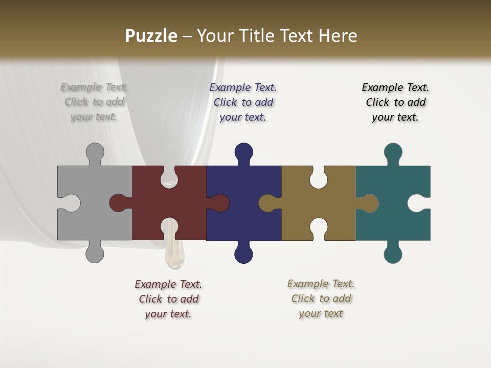 Oil Industry Energy Biofuel PowerPoint Template
