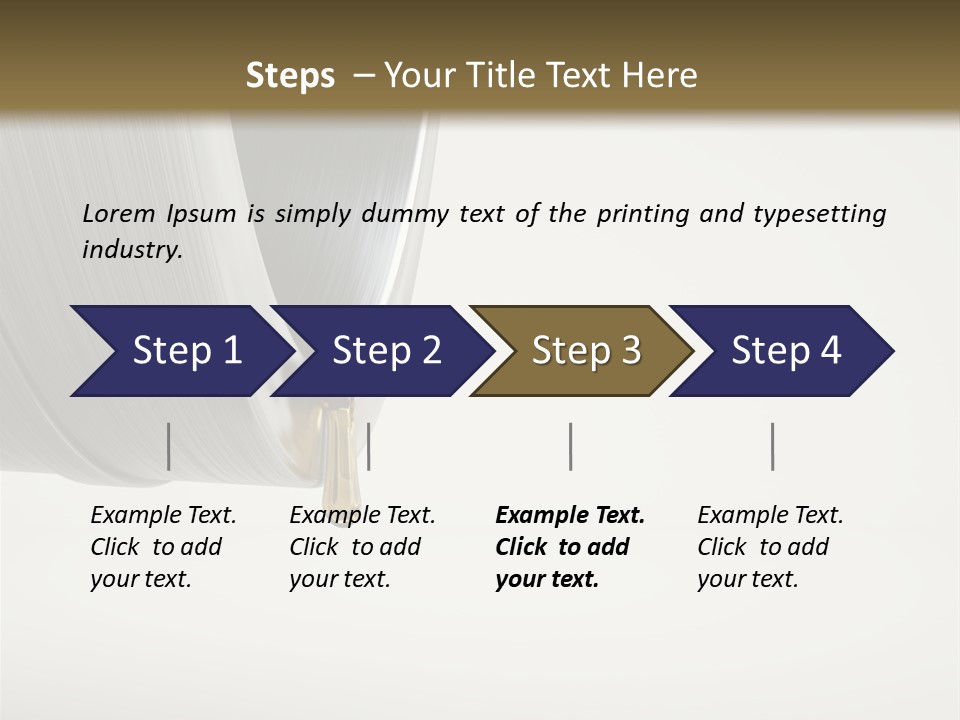 Oil Industry Energy Biofuel PowerPoint Template