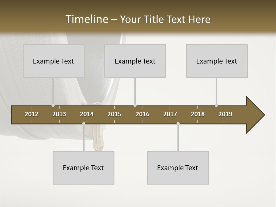 Oil Industry Energy Biofuel PowerPoint Template