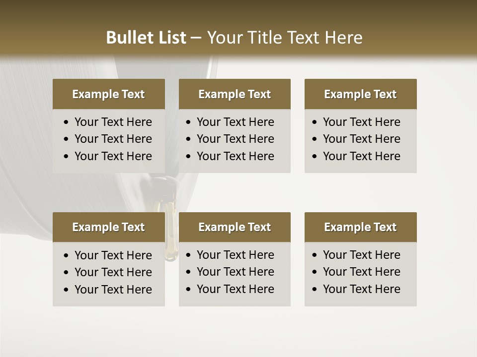 Oil Industry Energy Biofuel PowerPoint Template