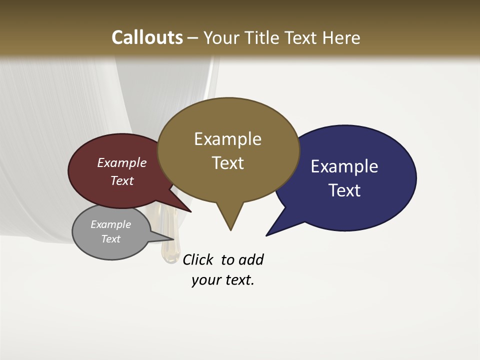 Oil Industry Energy Biofuel PowerPoint Template