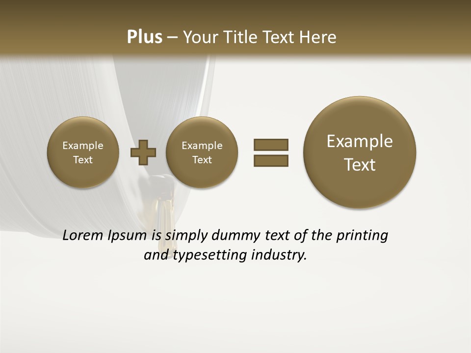 Oil Industry Energy Biofuel PowerPoint Template