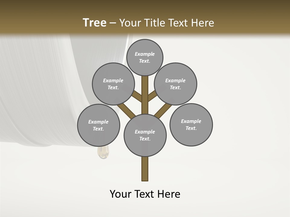 Oil Industry Energy Biofuel PowerPoint Template