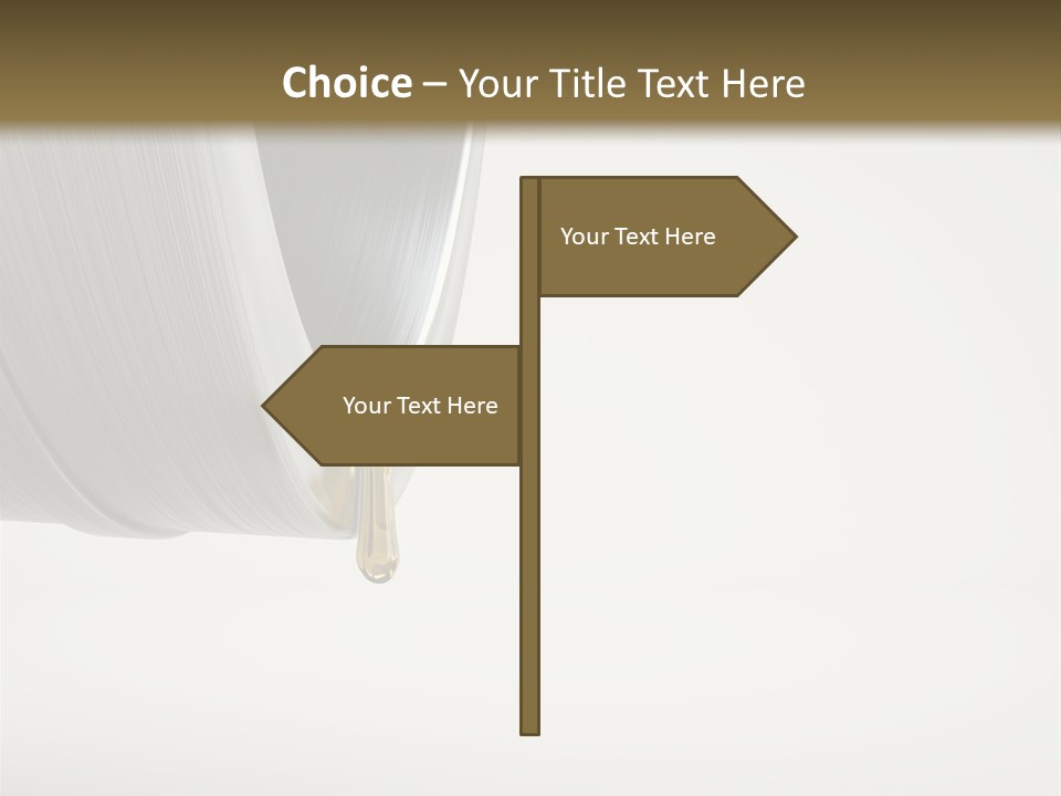 Oil Industry Energy Biofuel PowerPoint Template