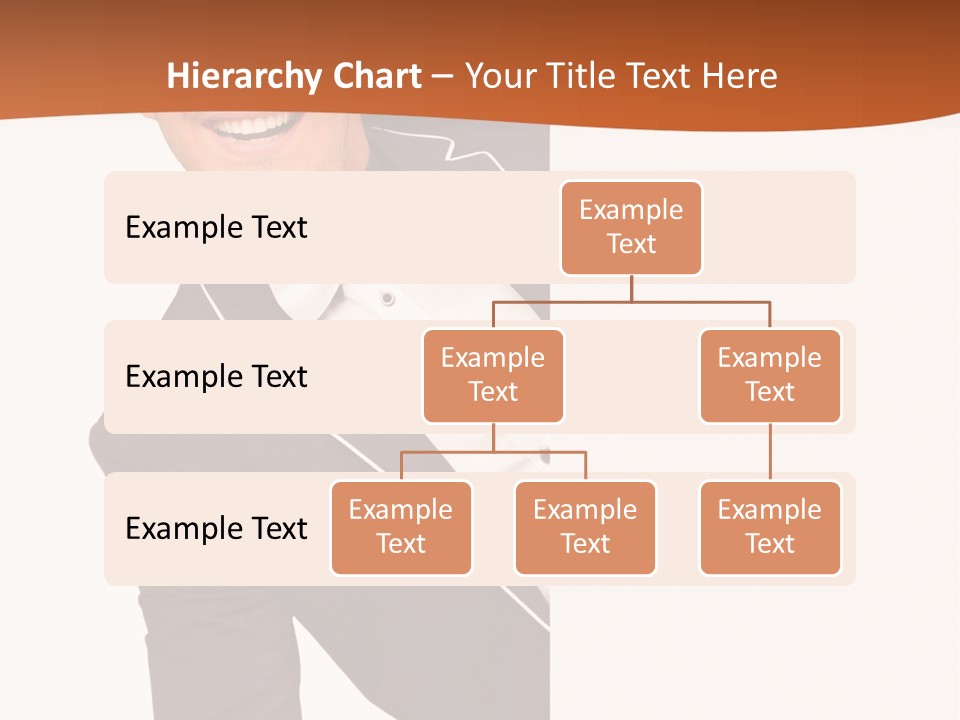 Looking Peep Isolated PowerPoint Template