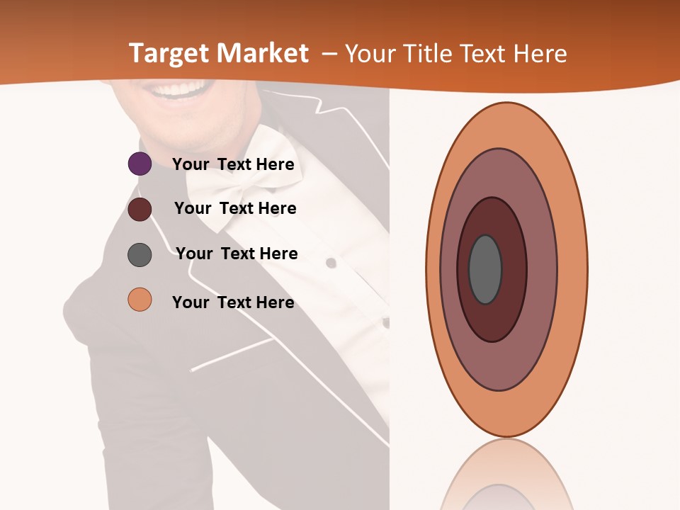 Looking Peep Isolated PowerPoint Template