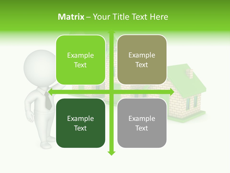 Isolated Success Achievement PowerPoint Template