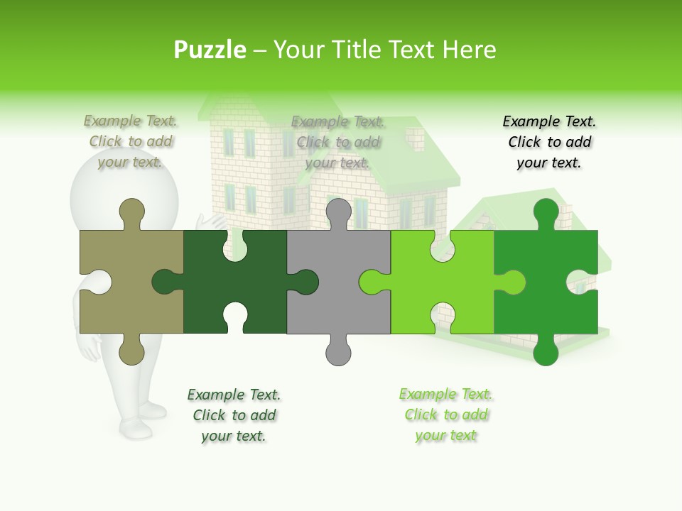 Isolated Success Achievement PowerPoint Template