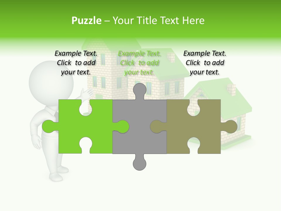 Isolated Success Achievement PowerPoint Template