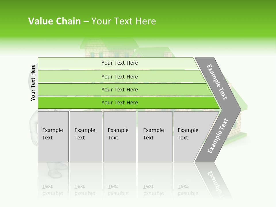 Isolated Success Achievement PowerPoint Template