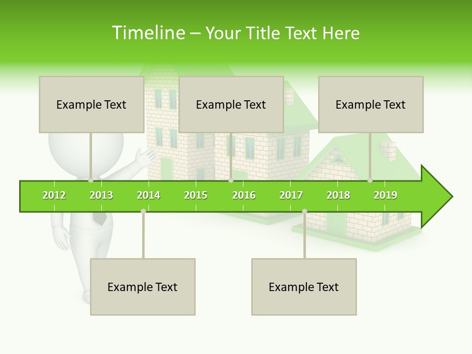 Isolated Success Achievement PowerPoint Template