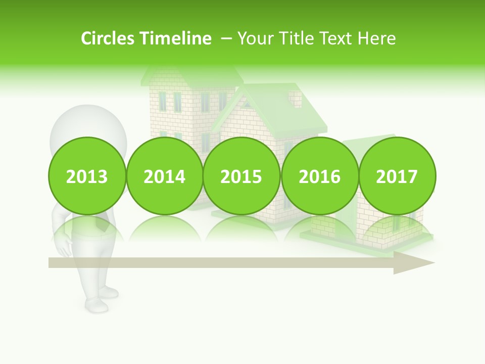 Isolated Success Achievement PowerPoint Template