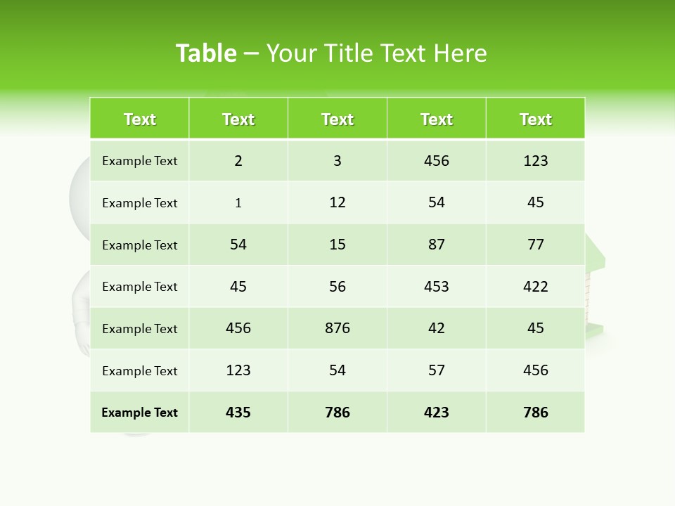 Isolated Success Achievement PowerPoint Template