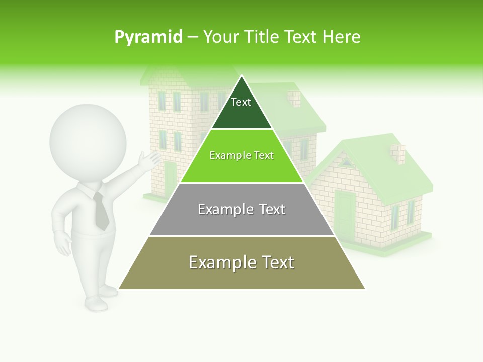 Isolated Success Achievement PowerPoint Template