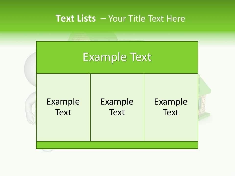 Isolated Success Achievement PowerPoint Template