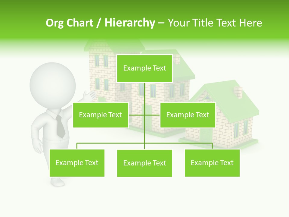 Isolated Success Achievement PowerPoint Template