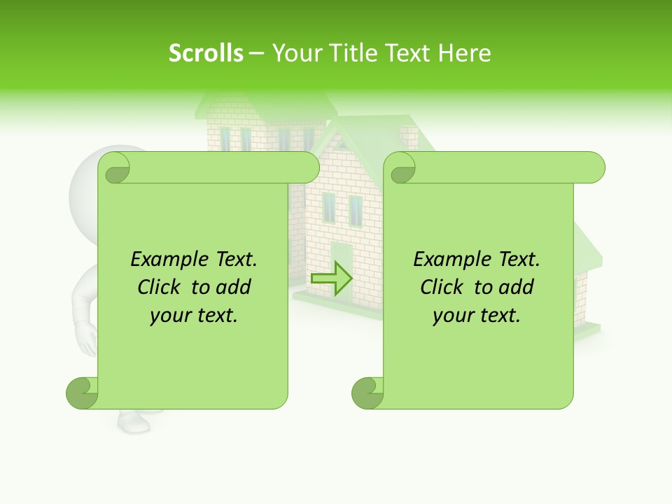 Isolated Success Achievement PowerPoint Template