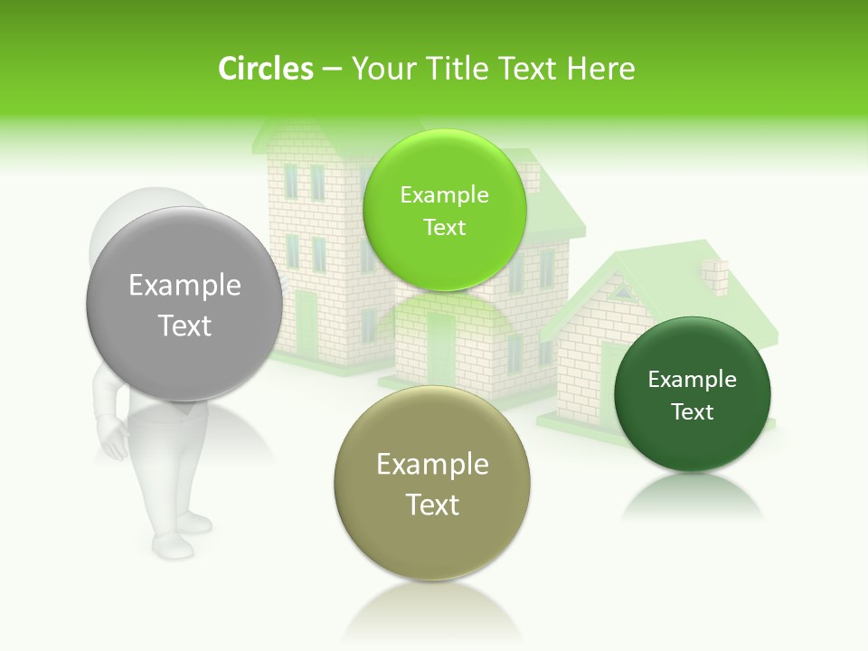 Isolated Success Achievement PowerPoint Template