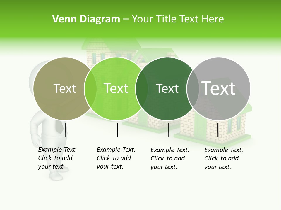 Isolated Success Achievement PowerPoint Template