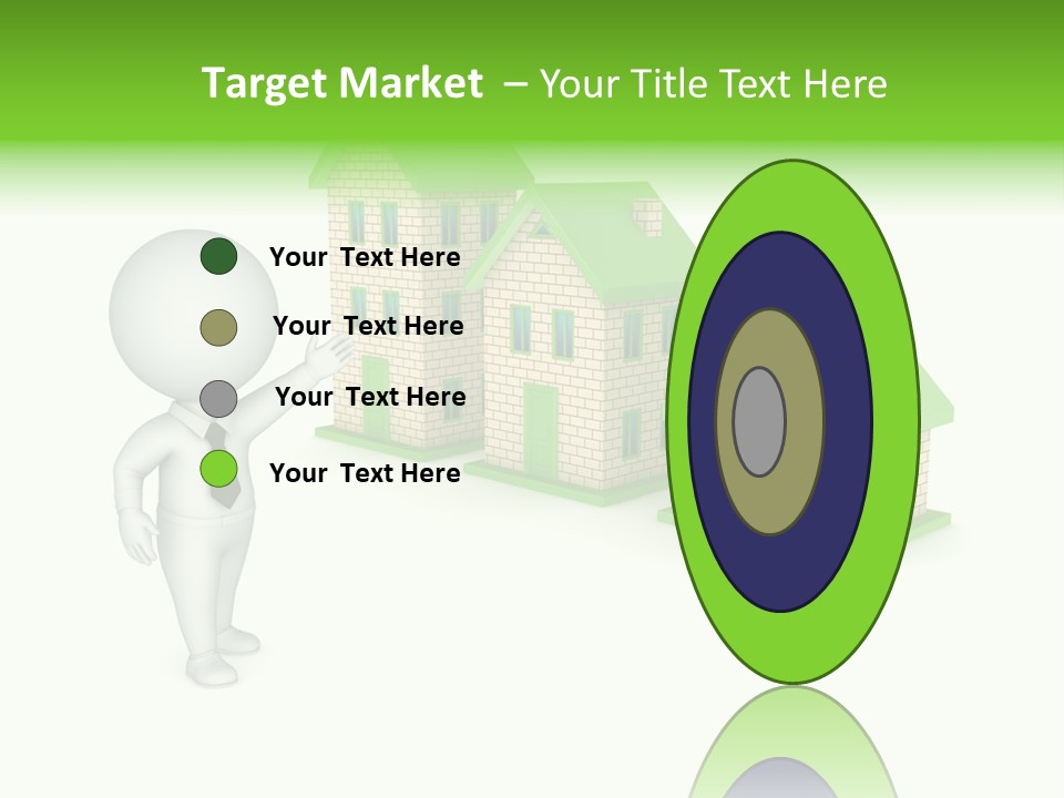 Isolated Success Achievement PowerPoint Template