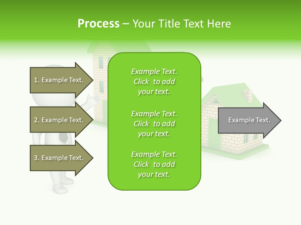 Isolated Success Achievement PowerPoint Template