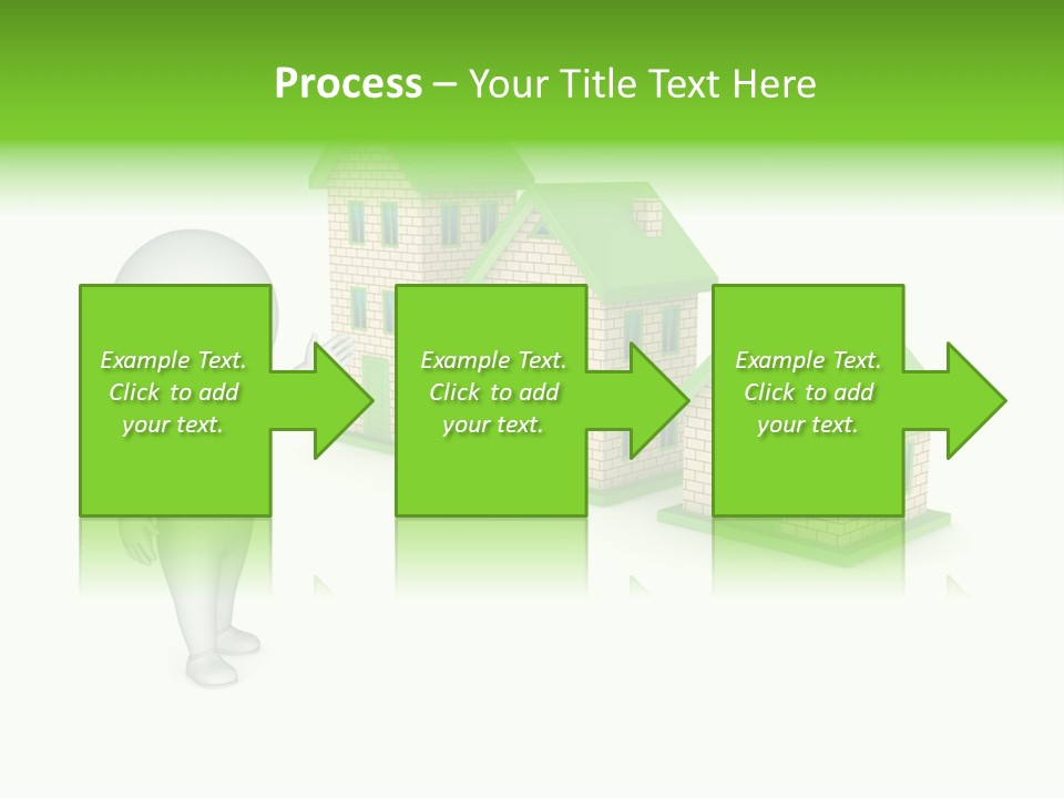 Isolated Success Achievement PowerPoint Template