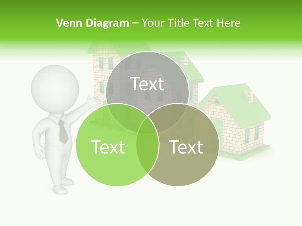 Isolated Success Achievement PowerPoint Template