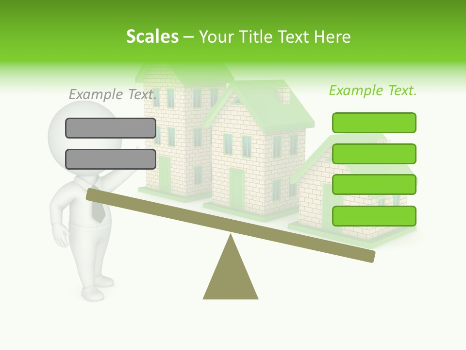 Isolated Success Achievement PowerPoint Template