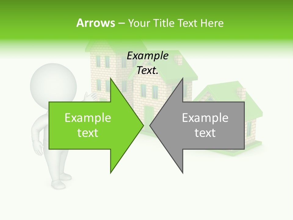Isolated Success Achievement PowerPoint Template