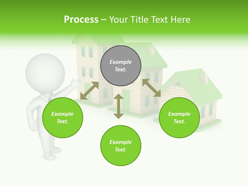Isolated Success Achievement PowerPoint Template