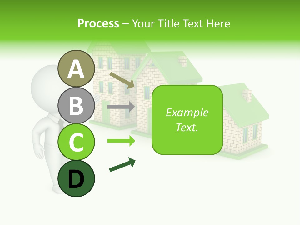 Isolated Success Achievement PowerPoint Template