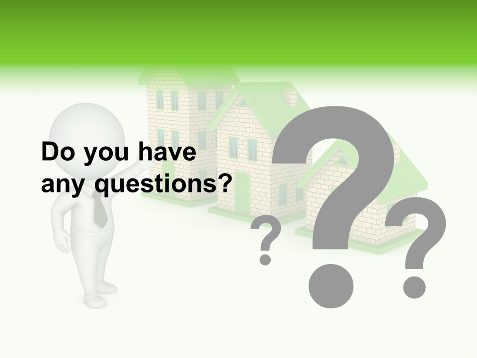 Isolated Success Achievement PowerPoint Template