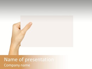 White Advertising Background PowerPoint Template