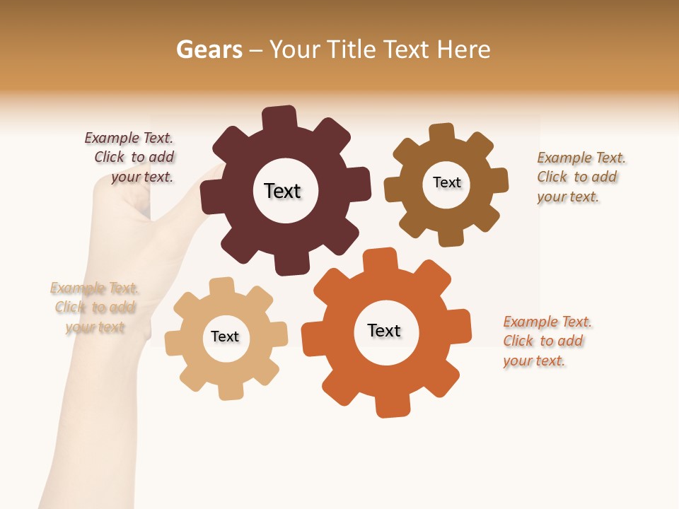 White Advertising Background PowerPoint Template