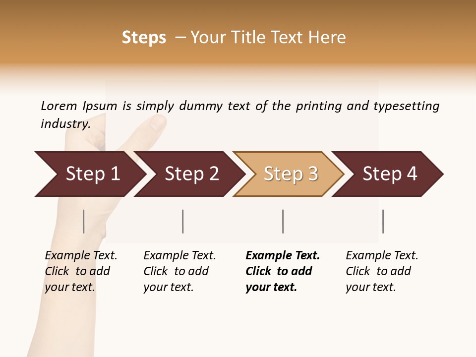 White Advertising Background PowerPoint Template