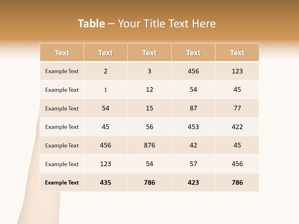 White Advertising Background PowerPoint Template