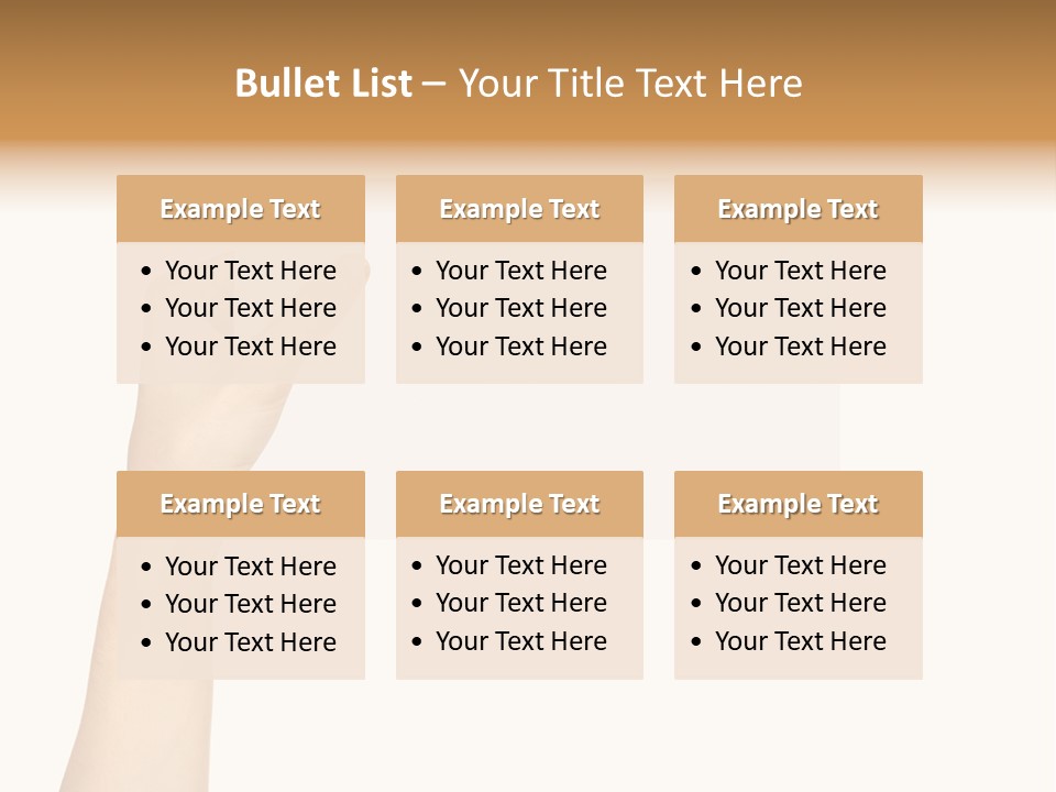 White Advertising Background PowerPoint Template