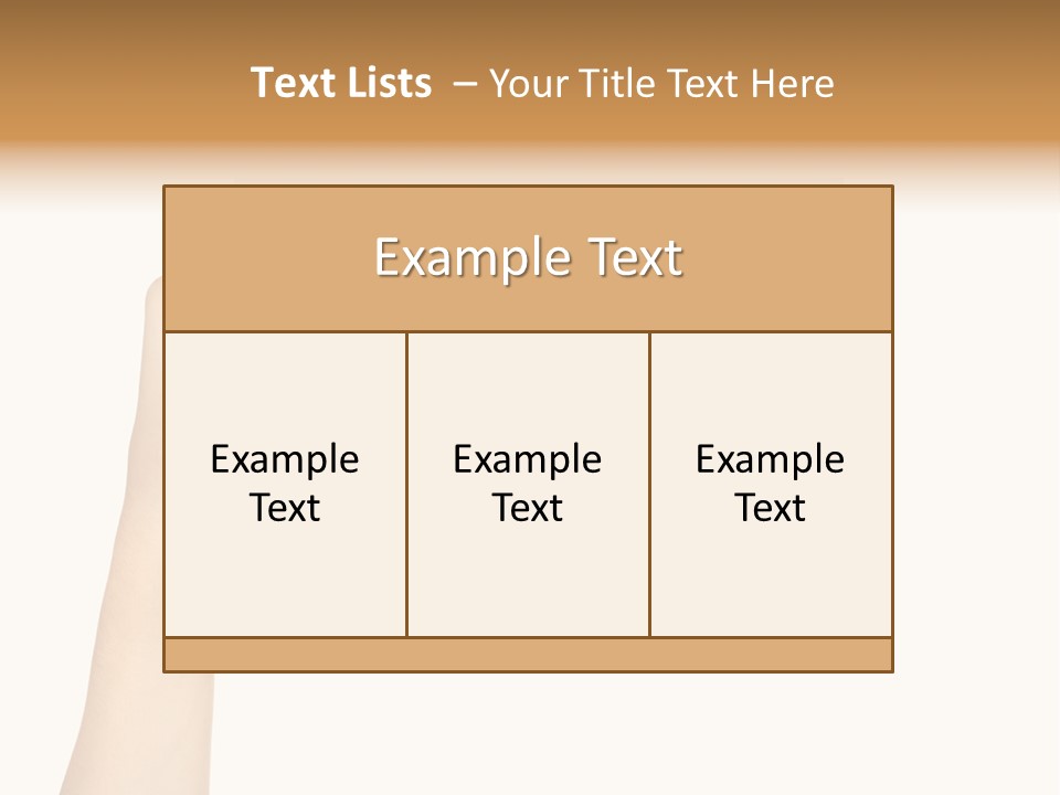 White Advertising Background PowerPoint Template