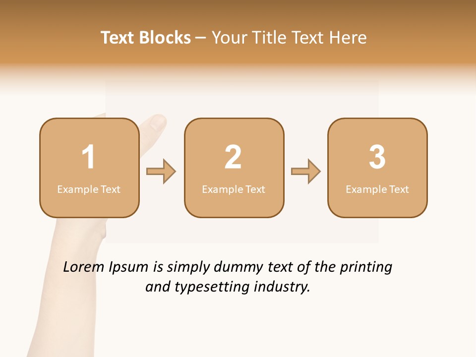 White Advertising Background PowerPoint Template