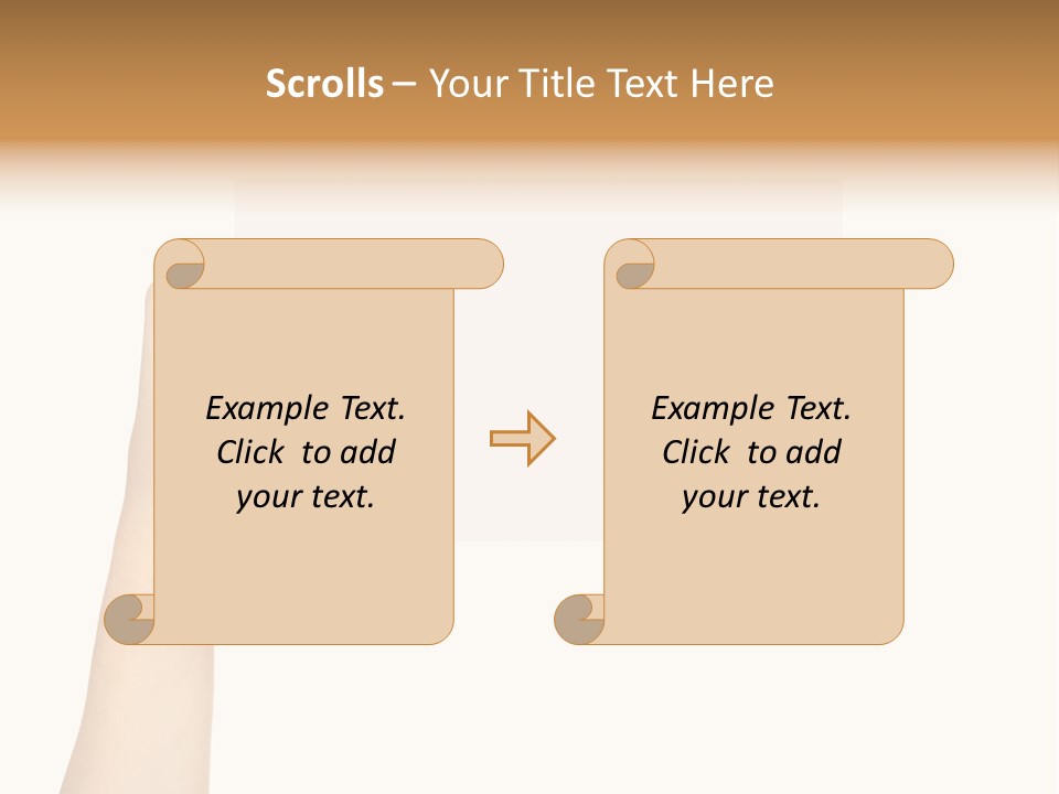 White Advertising Background PowerPoint Template