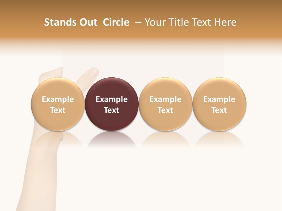 White Advertising Background PowerPoint Template