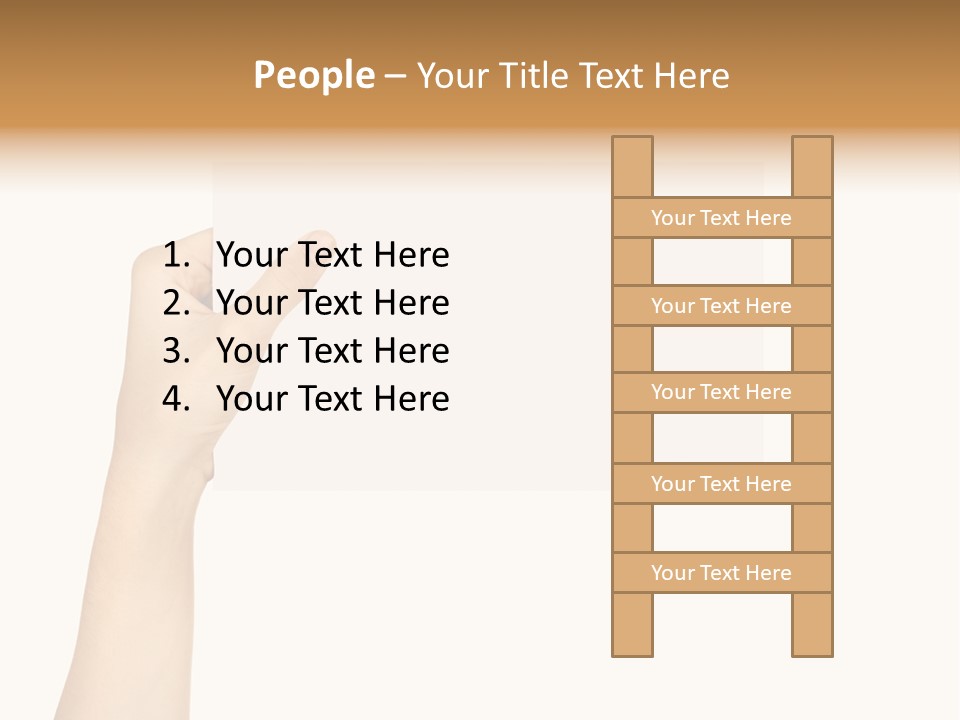 White Advertising Background PowerPoint Template