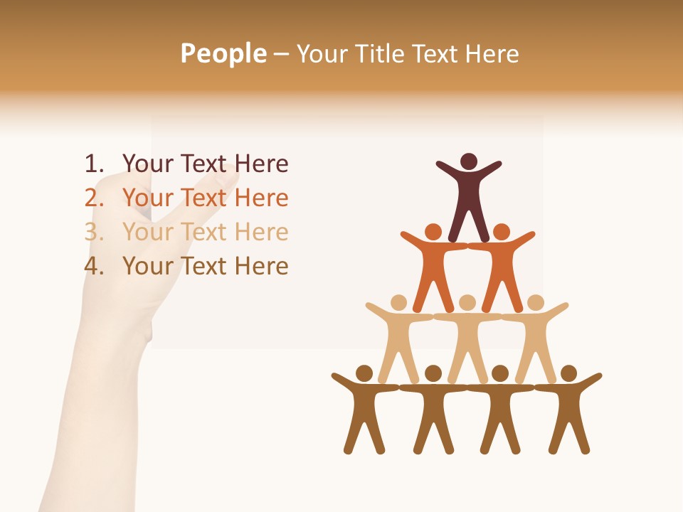 White Advertising Background PowerPoint Template