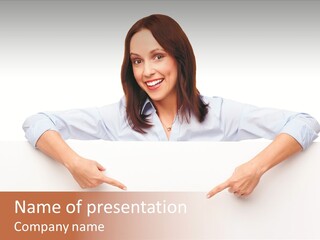 Positive Corporate Toothy PowerPoint Template