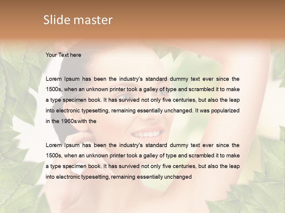 Cute Smooth Beautiful PowerPoint Template