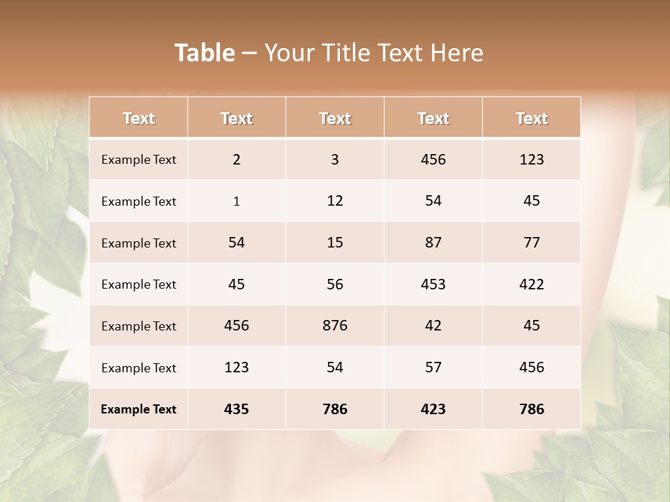 Cute Smooth Beautiful PowerPoint Template