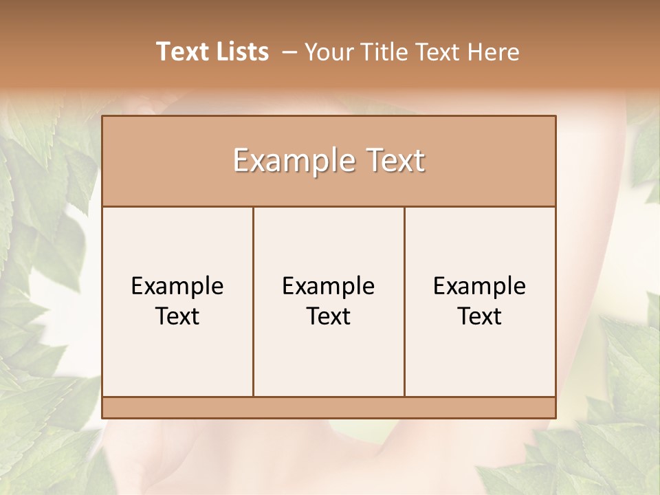 Cute Smooth Beautiful PowerPoint Template