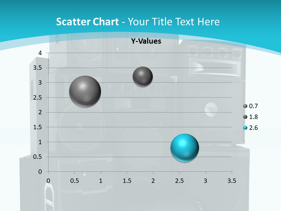 Old Amplifier Pattern PowerPoint Template