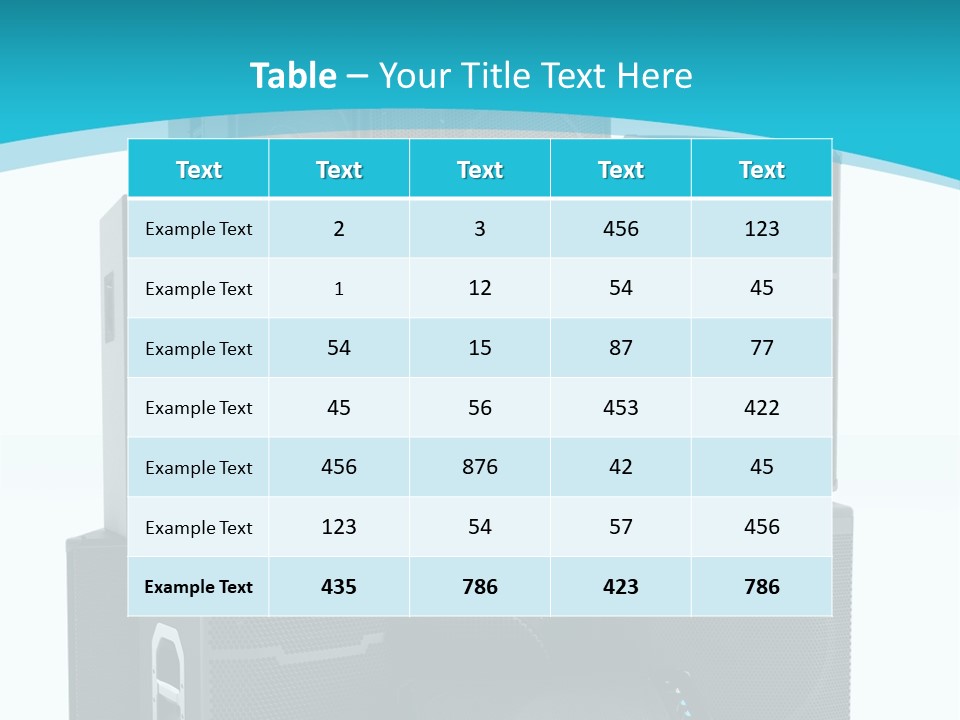 Old Amplifier Pattern PowerPoint Template